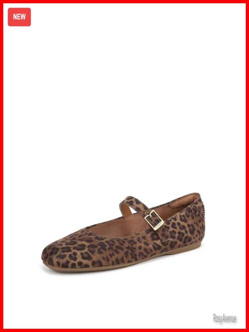 Mary Jane Flats with Buckle Comfortable Ballet Flats